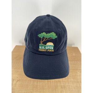 NWT US Open 2008 Torrey Pines USGA Member Baseball Style Blue Golf Hat Cap & Pin